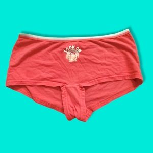 Wonder Nation Pink Cheeky Boyshort Panties